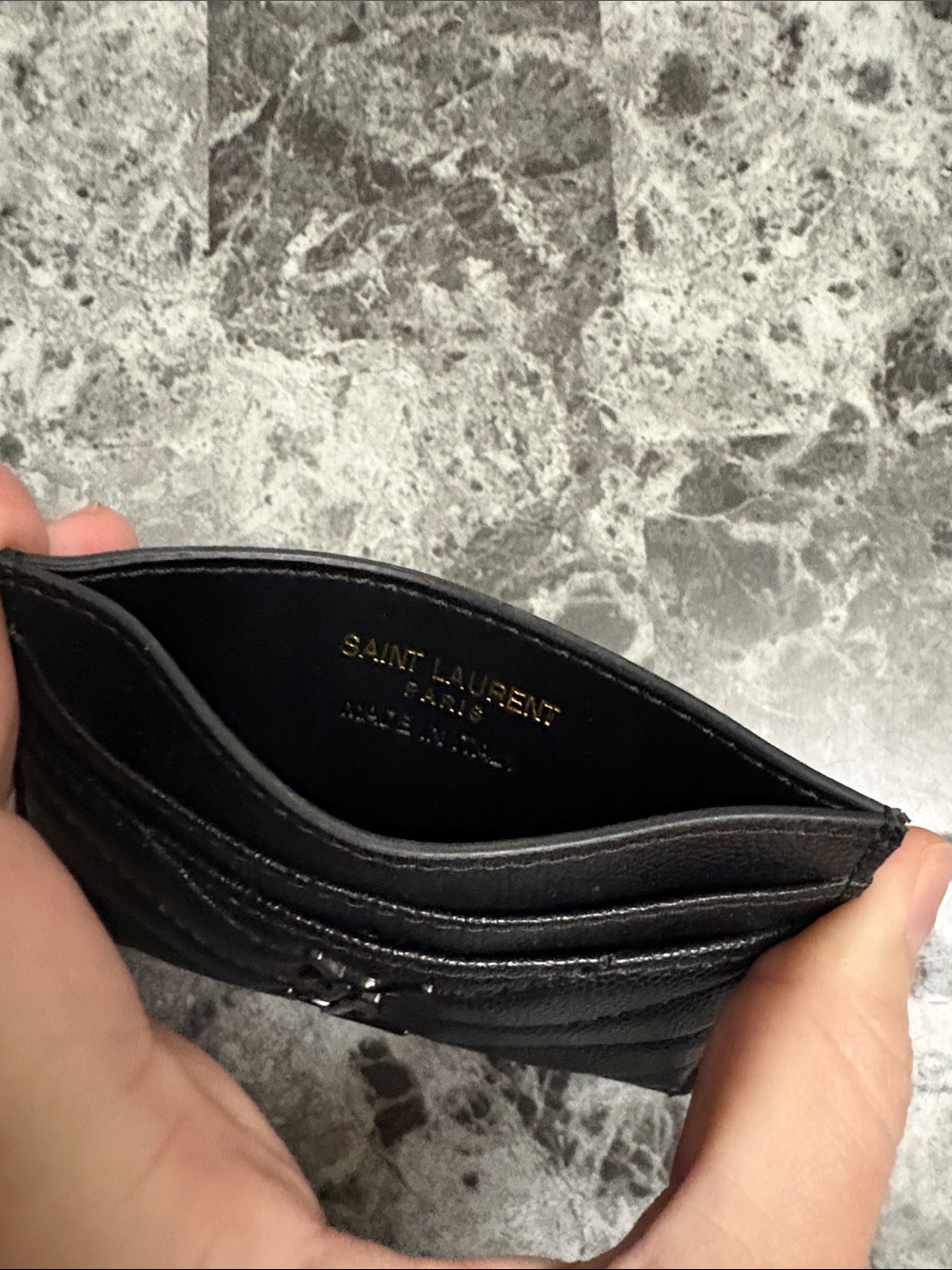 YSL black card holder - Picture 3 of 4